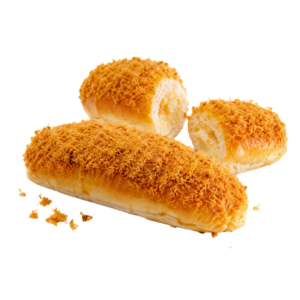 chicken floss mayo bun